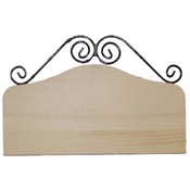 Scroll Traditional Sign