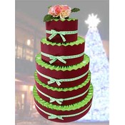 Holiday Celebration Favor Cake
