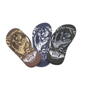 Men's Flip Flop Sandals Assorted Prints Sizes 7-12