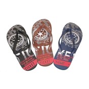 Men's Flip Flop Sandals Assorted Prints Sizes 7-12