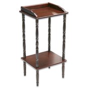 Phone Stand, 2 Tier Wood-Chn