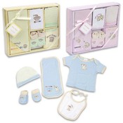 Bay Gift Set 5 Piece With Booties Assorted
