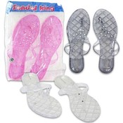 Ladies Sandals with Gems, Size 5-10  5 Assorted
