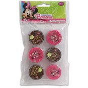 Disney 6pc Minnie Mouse Pencil Sharpener Wholesale Bulk