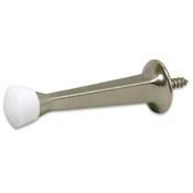 Solid Satin Nickel Doorstop