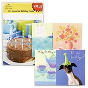 Birthday Cards, 10 Piece 5 Assorted