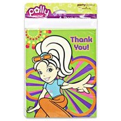 Polly Pocket Thank You Note, 8 Piece(Pack of 144)