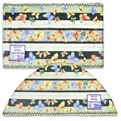 Bed and Bath Fashion Rug, 24 x 16" 2 Assorted