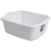 Sterilite White Plastic Dishpan