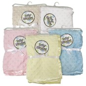 Baby Blanket 30x30 Inches Embossed