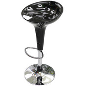 Bar Stool, 24" H Swivel Black-Ch