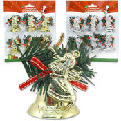 Ornament Bell-Angel 6 Pieces