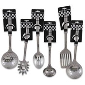 Steel Kitchen Tools, 6 Assorted