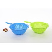 Colander with Handle, 8"  Assorted Colors