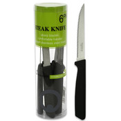 Steak Knife Set, 6 Piece Stainless Steel