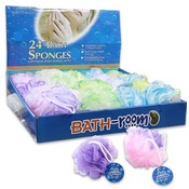 Bath Sponge 2 Tone 4.5 Inches Diameter