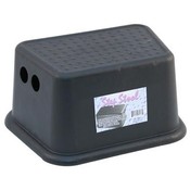 Step Stool, 6.5" H Black-Chn