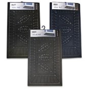 Leaf Design Door Mat, 29.5" Assorted