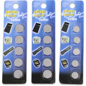 5Pk Alkaline Button Battery Assorted