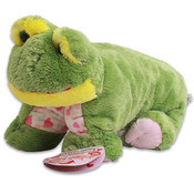 16 Inch Plush Prince Frog Pillow Chum Soft