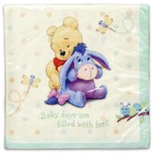 Napkin 16 Count Poohs Baby Days