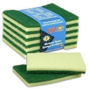 Sponge Scrubber 5 Pack Nylon-USA