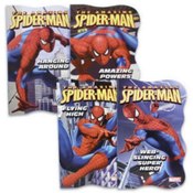 Board Book 4 Assorted Spiderman Licensed Books
