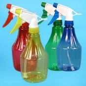 Spray Bottle 22.5cm Clear Assorted