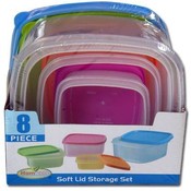 Homtech, 8Pk Square Storage Set