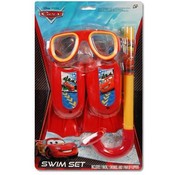 Disney Cars 3 Pc Swim Fins Snorkel Mask