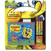 Sponge Bob Personalized 5Pc Stationery Set Wholesale Bulk