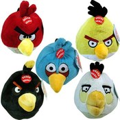Angry Birds 8 Inch Plush Bird Assorted With Sound