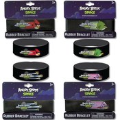 Angry Birds Space Printed Rubber Bracelets 8 X 1