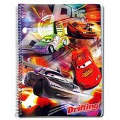 Cars 50 Sheet Spiral Theme Book