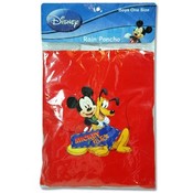 Disney Mickey Kids Rain Poncho 10.5" x 6.75" x .50