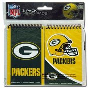 Nfl, Packers  2Pk Spiral 3X5" Memo Pad