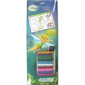 Tinkerbell Color By Numbers Set