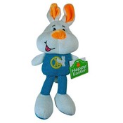 White Bunnie Rabbit Sock Animal 11 Inch Plush