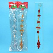 Décor 12"L Dangle Crystal w/Pear