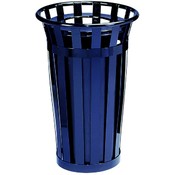 Trash Receptacle With Flat Top-Oakley Collection
