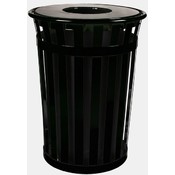 Trash Receptacle With Flat Top-Oakley Collection