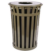 Trash Receptacle With Flat Top-Oakley Collection