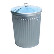 Galvanized Receptacle Lids