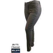 Junior Color Twill Pants- Charcoal
