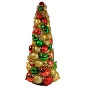 2' Multi Colored Ornament Tree Wholesale Bulk