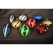9 Pack Assorted Colors Ornament Kit