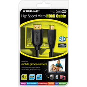 3ft Micro HDMI to High Speed HDMI Cable