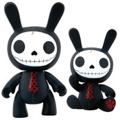 Furrybones Black Bun-Bun Vinyl