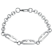 Three Stone Bracelet