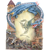 3" x 5" Blue Dragon Picture Frame